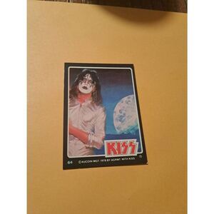 Vintage 1978 Aucoin Management AGRMT KISS Trading Card No 64 Collectible Rock